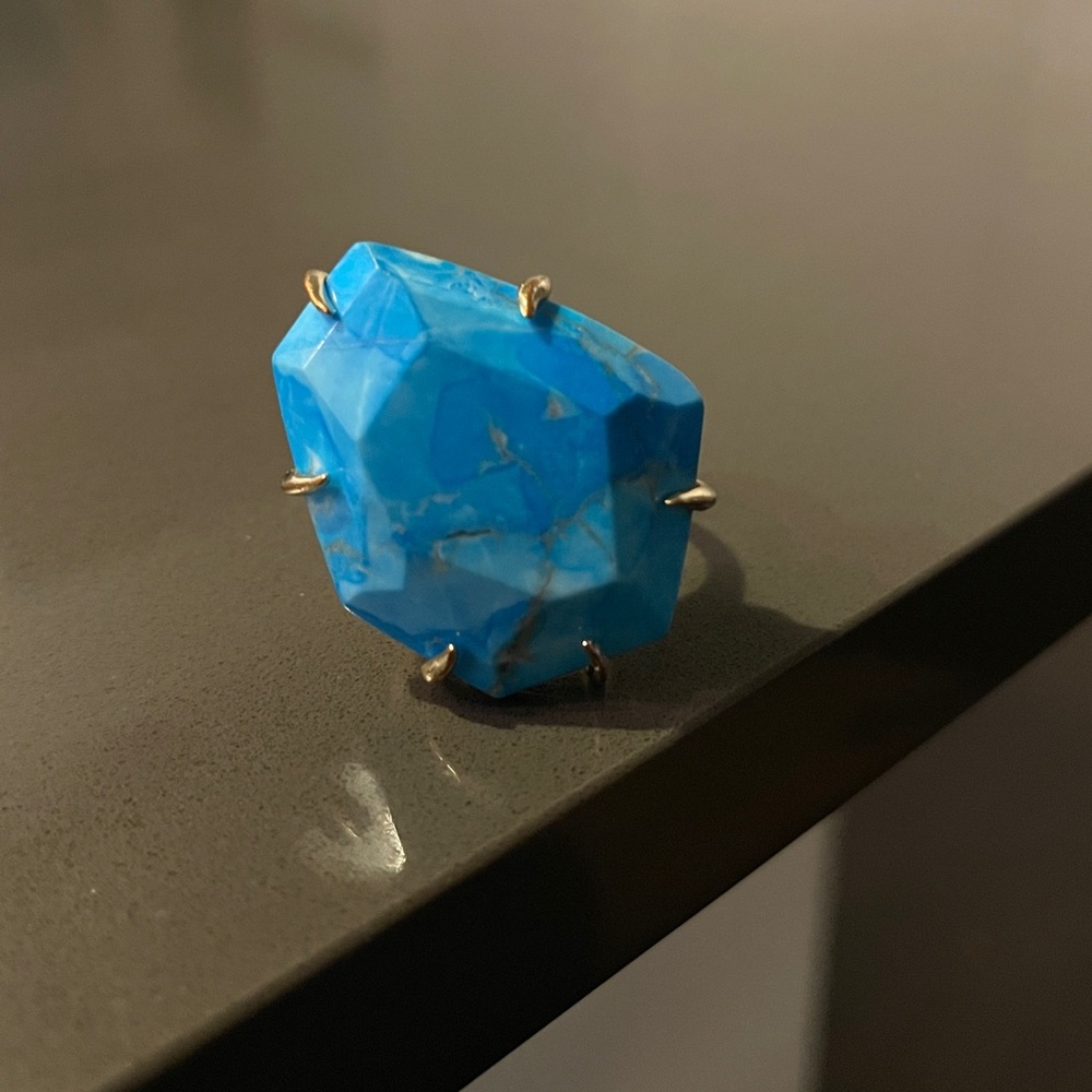 Kendra Scott Megan Turquoise Cocktail Ring